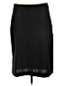 Theory Solid Black Wool Skirt Size 12 - photo 1