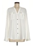 Calvin Klein Ivory Long Sleeve Blouse Size M - photo 1