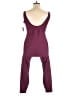 Active Solid Burgundy Jumpsuit Size XL - photo 2