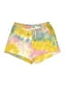 Heartloom 100% Cotton Tie-dye Yellow Shorts Size S - photo 1