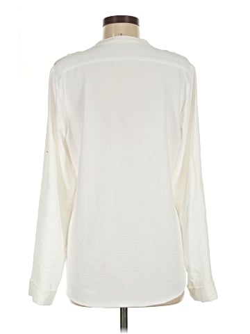 Calvin Klein Long Sleeve Blouse (view 2)