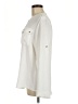Calvin Klein Ivory Long Sleeve Blouse Size M - photo 5