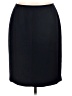 Liz Claiborne 100% Polyester Solid Black Formal Skirt Size 12 Petite - photo 1
