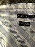 Theory Checkered-gingham Purple Long Sleeve Button-Down Shirt Size M - photo 4