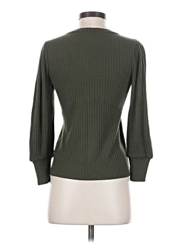 Madewell Brushed Rib Pleat-Sleeve Top (view 2)