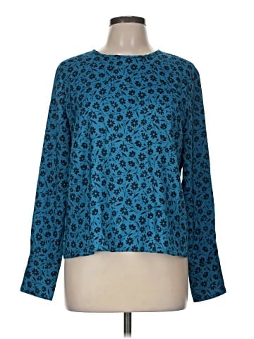 Ann Taylor Long Sleeve Blouse (view 1)
