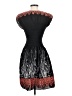 Max Studio Graphic Black Cocktail Dress Size S - photo 2