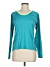 Avia 100% Polyester Teal Long Sleeve Top Size M - photo 1