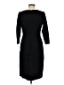Talbots Solid Black Cocktail Dress Size 8 - photo 2