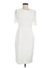 Calvin Klein 100% Polyester Ivory Cocktail Dress Size 8 - photo 1