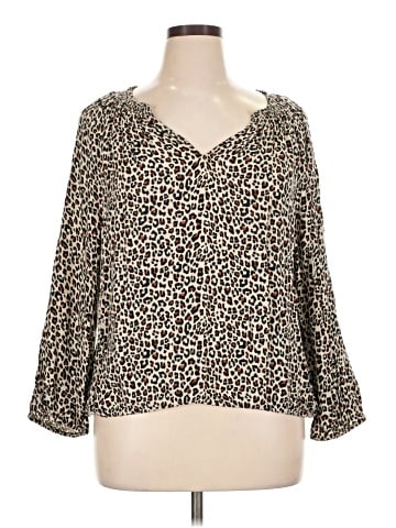 Ann Taylor LOFT Outlet 3/4 Sleeve Blouse (view 1)