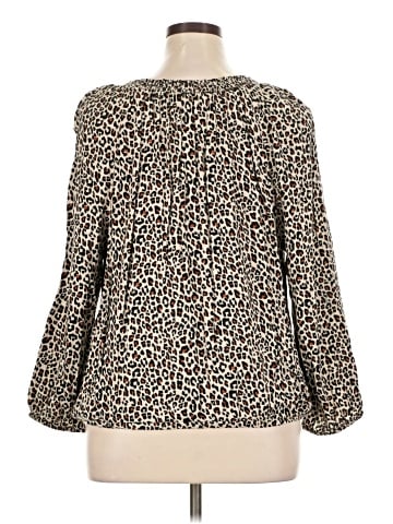 Ann Taylor LOFT Outlet 3/4 Sleeve Blouse (view 2)