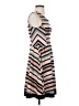Bar III Stripes Tan Casual Dress Size S - photo 4