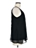 Willi Smith 100% Polyester Black Sleeveless Blouse Size M - photo 4