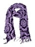 Vila Milano 100% Polyester Purple Scarf One size - photo 1