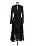 A.L.C. Paisley Black Casual Dress Size 6 - photo 1