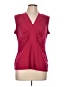 East5th Burgundy Sleeveless Blouse Size L - photo 1