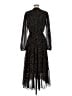 A.L.C. Paisley Black Casual Dress Size 6 - photo 2