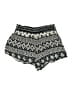 Mudd Print Black Shorts Size XS - photo 2