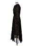 A.L.C. Paisley Black Casual Dress Size 6 - photo 5