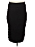 Nine West Solid Black Formal Skirt Size L - photo 1
