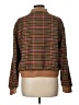 Ann Taylor LOFT Plaid Brown Jacket Size L - photo 2