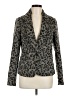Ann Taylor LOFT Animal Print Gray Blazer Size M - photo 1