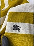 Burberry Stripes Yellow Silk Pullover Sweater Size L - photo 7