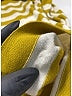 Burberry Stripes Yellow Silk Pullover Sweater Size L - photo 8