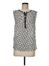 Ann Taylor LOFT 100% Polyester Ivory Sleeveless Blouse Size M (petite) - photo 1