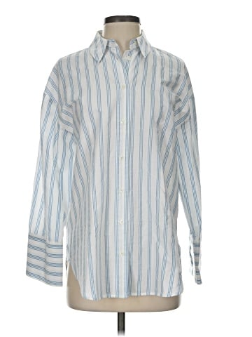 Zara Long Sleeve Button-Down Shirt (view 1)