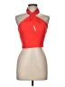 Nicholas Red Halter Top Size 6 - photo 1