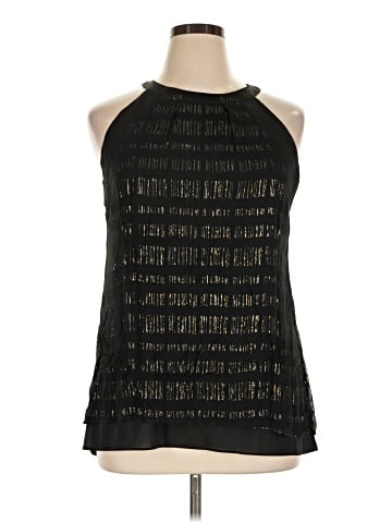 White House Black Market Sleeveless Silk Top (view 1)