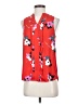 41Hawthorn 100% Polyester Red Sleeveless Blouse Size XS - photo 1