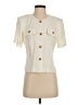 Studio I Ivory Short Sleeve Blouse Size S (estimated) - photo 1