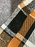 Unbranded 100% Polyester Plaid Brown Coat Size 2X - photo 7