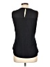 Ecru 100% Leather Black Sleeveless Blouse Size L - photo 2