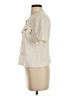 Studio I Ivory Short Sleeve Blouse Size S (estimated) - photo 5