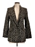 CAbi Animal Print Brown Blazer Size 10 - photo 1