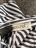 SIPAIYA 100% Polyester Stripes Blue Casual Dress Size S - photo 4