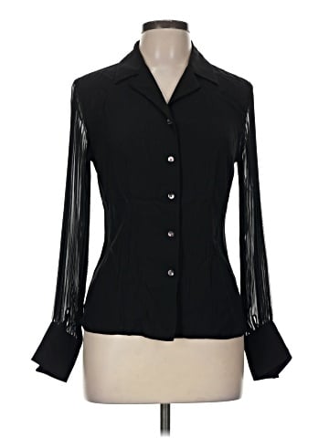 Kate Hill Long Sleeve Polo (view 1)