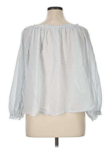 Treasure & Bond 3/4 Sleeve Blouse (view 2)