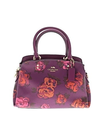 Coach Factory Leather Satchel (view 1)