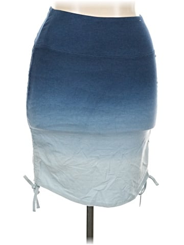 Earth Yoga Denim Skirt (view 1)
