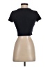 TNA Black Short Sleeve Turtleneck Size S - photo 2