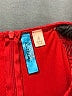 Buttons 100% Polyester Hearts Red Casual Dress Size S - photo 7