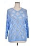 Unbranded 100% Viscose Blue Pullover Sweater Size XL - photo 1