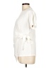 Unbranded Ivory Short Sleeve Blouse Size L - photo 5