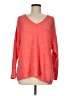 Purejill Red Pullover Sweater Size Med Petite - photo 1