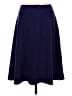 Talbots 100% Polyester Solid Blue Formal Skirt Size 8 - photo 2